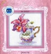 RTO EH305 cup with orchid