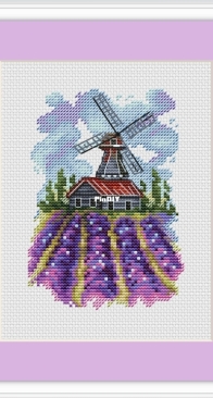 Mill - Summer by Elena Lartsova