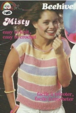 Patons-Beehive Book N°438-Misty-Knit and Crochet-1982