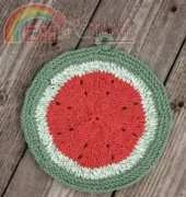 Lily Sugar n Cream - Melon Slice Dishcloth-knit
