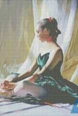 I love Crossstitch ILCS AS-002 Dancer in Green