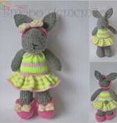 Knitted bunny