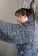 Valaan villapaita-Lombre de ton ombre Scarf by Mevrouw Walvis-English,Finnish-Free
