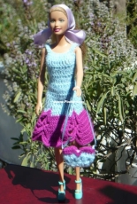 Maguinda Bolsón - Debora dress and bag set for dolls