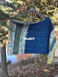 Lake and Field Wrap by Gina Knight-Free