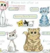DMC Perfect pets K5086 - Cats