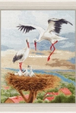 Zolotoe Runo Z-050 - Storks on the Roof - XSD
