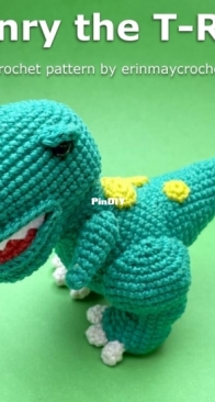 Erin May Crochet - Erin May - Henry the T-Rex