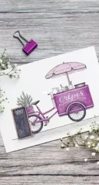 Petites échoppes à l'aquarelle