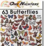 Jeanette Crews Designs 440 - 63 Butterflies