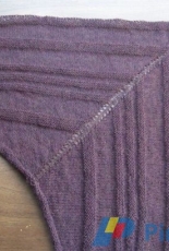 Garter Welt Shawl by Eileen Conner-Free