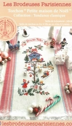 Les Brodeuses Parisiennes - LBP - Petite Maison de Noel by V. Enginger XSD