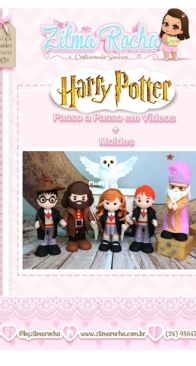 Zilma Rocha - Costurando Sonhos - Harry Potter - Portuguese