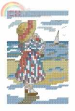 All Our Yesterdays - Little Puppet - March from 2011 Stitchers Diary - The World of Cross Stitching TWOCS 172 XSD