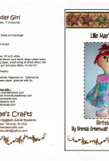 Lillie Maes Crafts - Birthday Girl by Brenda Greenwalt - Free