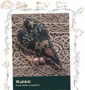 Sheepish Designs - Wabbit Ornament