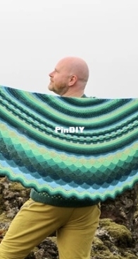 Icelandscape Shawl by Stephen West