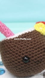 Stringy  ding  ding -  Coconut amigurumi - Free