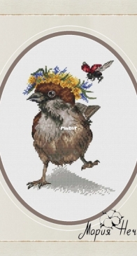 The Sparrow And The Ladybug by Maria Nechaeva