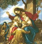 G-665 Jesus with Children