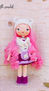 art with crochet - Sevtap Böyük - Freya - Turkish