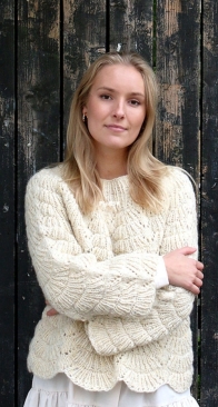 Fun Fan Sweater (warm) by Anna Enge - Pickles - English, Norwegian