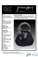 La Beana Bags-Saturday Night Knitted Purse Pattern by Yvonne Kao + Lauren Abrams