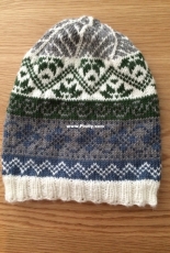 Stranded Beanie by Neta Wechsler-Free