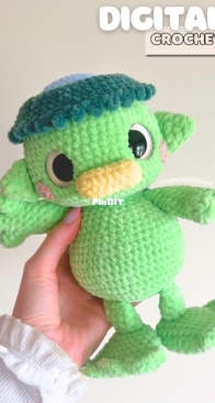 Pickles the kappa - Crochetbykittengrll
