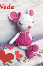 Crochet mouse