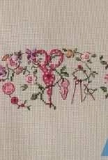 LBP - Enginger - Pochette " Ouvrage en Fleurs " from Creation Point de Croix