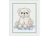 Ellen Maurer Stroh EMS - Babybook Zoo Motif Polar Bear