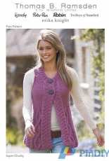 Super Chunky Flared Waistcoat by Thomas B. Ramsden & Co-Free