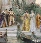 Golden Kite GK 1703 - The Arrival of the Guests, Venice