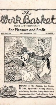 The Work Basket Home and Needlecraft - December 1949