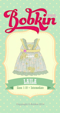 Bobkin Designs - Laila - Sizes 1-10