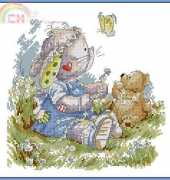 DMC BL1038/51 Somebunny to Love - Daisy Chain XSD