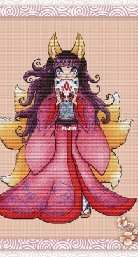Witch Stitch - Beauty Kitsune by Lutien Tinuviel