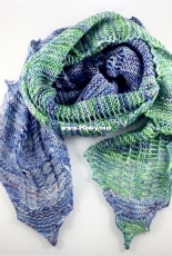 Winters Spine Shawl by Lani Stanistreet-Free