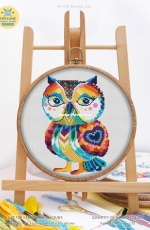 Awesome Pattern Studio C576 - Mandala Owl