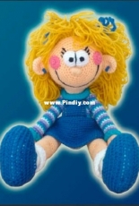 Delicious Crochet - Paola Navarro - Polly the doll - Russian