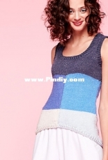 Yarnspirations Design Studio - Color Block Tank Top Free