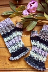 Old Tookbank Mitts by Michele DuNaier-Free