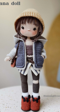 Moonlight Crochet - MoonlightCrochet89 - Nguyet Vu Thi /Nguyệt Vũ Thị - Hana Doll