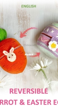 Chibiscraft - Febby Kurniawati Pranajaya - Reversible Carrot and Easter Egg