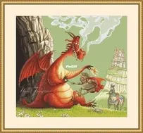 Dragon Fun by Inna Baydenko / Baidenko Инна Байденко