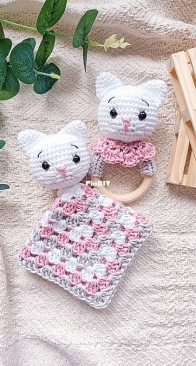 Háčkovinky - Natália Bunčeková - Kitty Rattle and Lovey