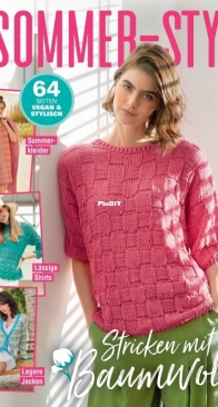Meine Strickmode Sonderheft MS147 Sommer-Style 2024 - German