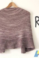 Petit Bout de Laine-River Shawl by Collete Audrey-English,French