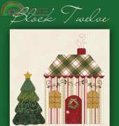 Shabby Fabrics-Country Cottages-Block 12